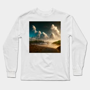 Mystical Beach #4 Long Sleeve T-Shirt